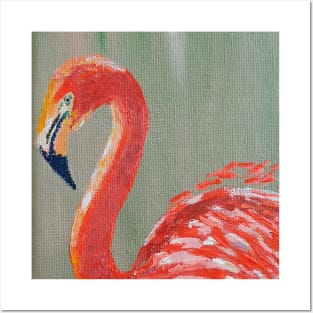 Wildfire Flamingo Posters and Art